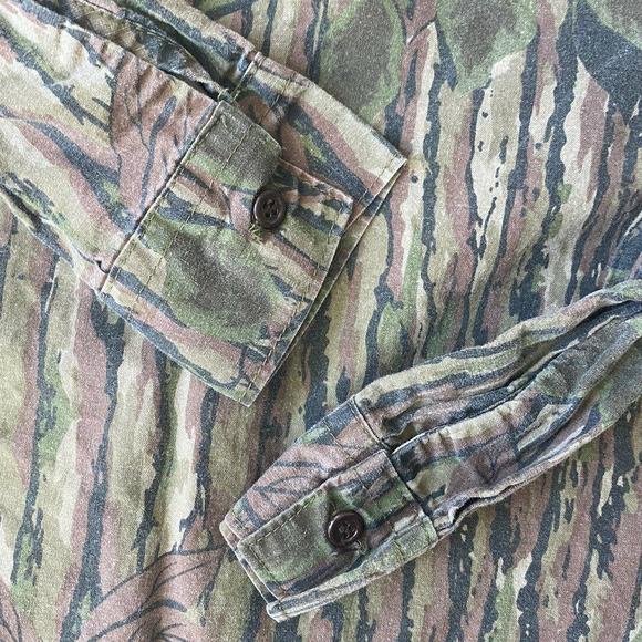 Vtg Realtree Camo Hunt Shirt Button Up Women's Size Small - Picture 5 of 5